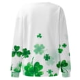 thumbnail image 5 of Luxalzxs Womens St. Patrick's Day Fashion Shamrock Printed Loose Long Sleeve Blouse Round Neck Casual Pullover Tops Sweatershirt, 5 of 5