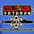 thumbnail image 3 of CafePress - Cold War Vet Shirt Back T Shirt - Men's Classic Graphic Cotton T-Shirt, 3 of 4