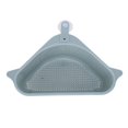 thumbnail image 4 of Rosvola Kitchen Accessories,2Pcs Triangular Shape Kitchen Sink Corner Draining Rack Sponge Storage Rack Organizer Blue,Kitchen Sink Rack, 4 of 8