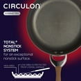 thumbnail image 3 of Circulon Symmetry Hard-Anodized Nonstick Frying Pan, 8.5-Inch, Chocolate, 3 of 9