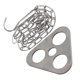 thumbnail image 4 of Trípode para Acampar para Cocinar Trípode para Acampar Al Aire Libre Colgador para Ollas Picnic Soporte para Fuego Soporte para Trípode de Acero Inoxidable Gancho para Colgar ANGGREK Otros, 4 of 8