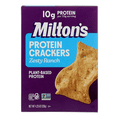 thumbnail image 2 of 1x Milton's Zesty Ranch Protein Crackers with pan, 2 of 2