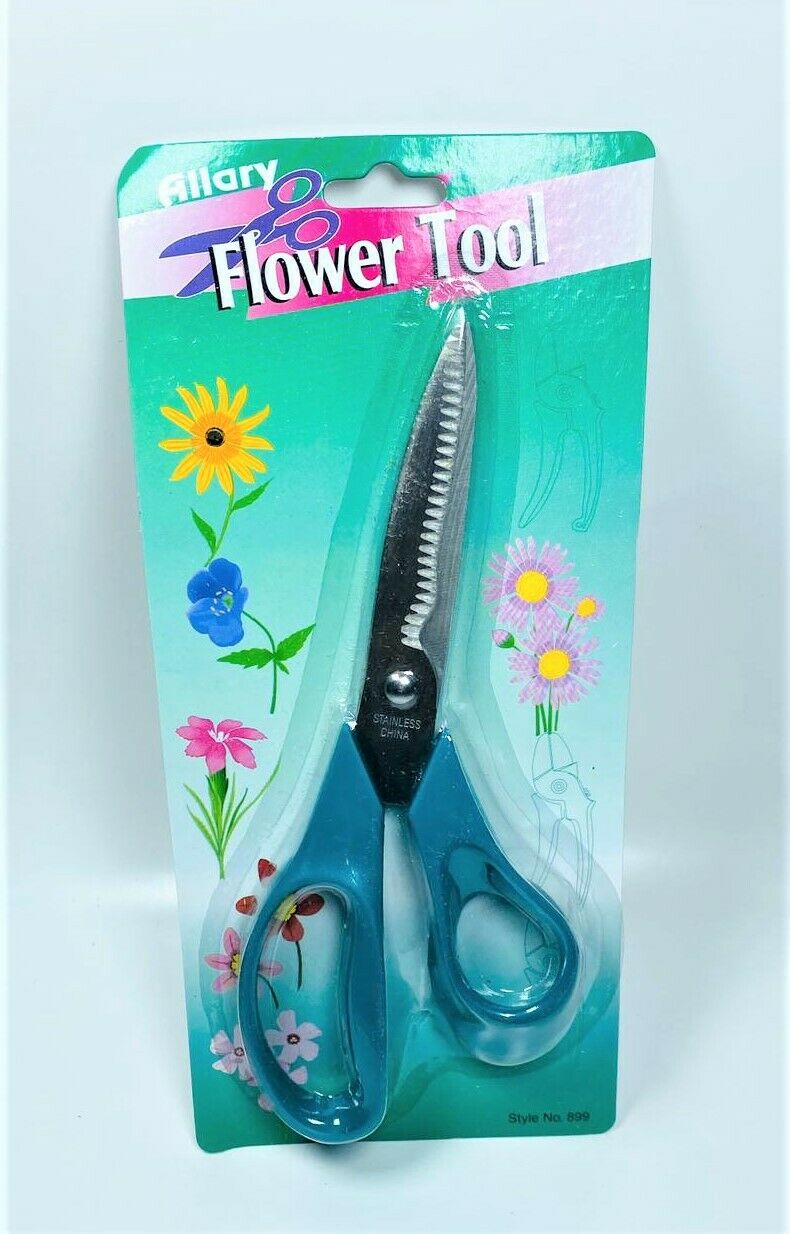 Allary Style Flower Scissors Garden Pruner Gardening Tool Shears, TEAL