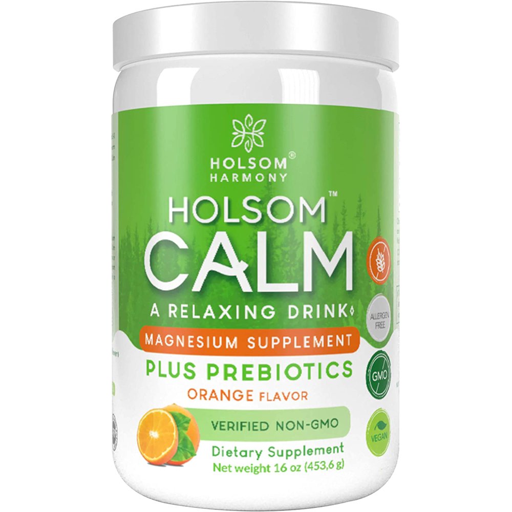 Calm Magnesium Powder Plus PreBiotics, AntiStress Drink Supplement
