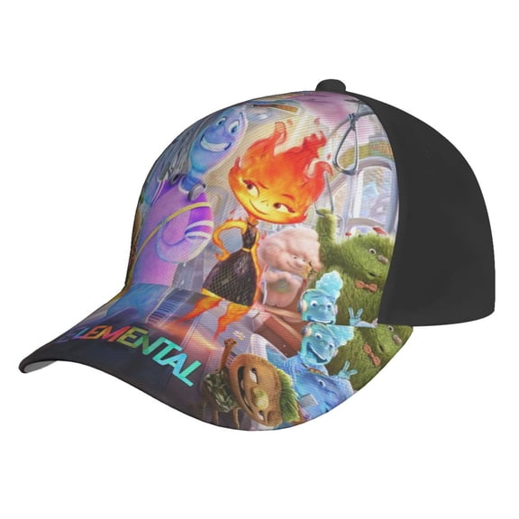 Unisex Water Fire Element-a (9) Baseball Cap Adjustable Trucker Hat for Running Sports Hiking Camping