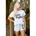 thumbnail image 4 of Jesus Coffee Religious Latte Lover Women's Graphic T Shirt Tees Brisco Brands M, 4 of 5