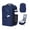 Blue, variant on WANDF Small Travel Backpack for Men Women,Personal Item Travel Bag 17x10x9 for United Airlines,20L Carry On Backpack with USB Charging Port,14 inch Laptop Backpack for Work,College,Business(Green)