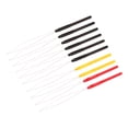 thumbnail image 2 of 10Pcs Loop Needle Threader Plastic Handle Strong Metal Glossy Lightweight Hair Extension Loop Needle for Hair Extension, 2 of 8