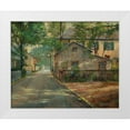 thumbnail image 1 of Bansemer, Roger 14x12 White Modern Wood Framed Museum Art Print Titled - The Little House on Spanish Street, 1 of 4
