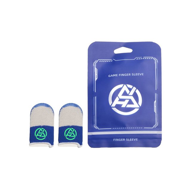 Gaming Finger Sleeves for Sweaty Hands - Improve Gaming Experience Blue Mingyqi
