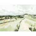 thumbnail image 2 of Barnes, Victoria 18x15 Gold Ornate Wood Framed with Double Matting Museum Art Print Titled - Rolling Pastures Sketch II, 2 of 4