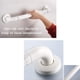 thumbnail image 5 of Pasamanos de seguridad para baño, barra de apoyo de acero inoxidable con fijaciones ocultas para baño, ducha, cocina, escalera, lavadero, agarre de montaje en pared, antideslizante, soporta hasta 330, 5 of 5
