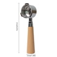 thumbnail image 5 of Sturdy Bottomless Portafilter 51mm Bottomless Portafilter for Espresso Machines with Wood Handle, 5 of 20