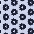 thumbnail image 1 of Ahgly Company Machine Washable Indoor Square Transitional Heavenly Blue Area Rugs, 4' Square, 1 of 7