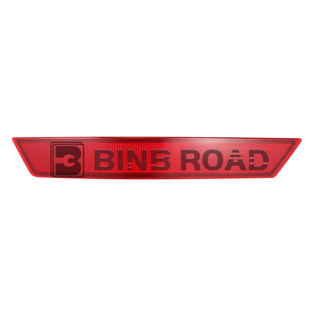 BINB ROAD Left Rear Bumper Reflector Light Driver Side 1648200374 1648200574 Compatible with Mercedes Benz W164 ML320 ML350 ML450 ML500 ML550 ML63 AMG 2006-2011