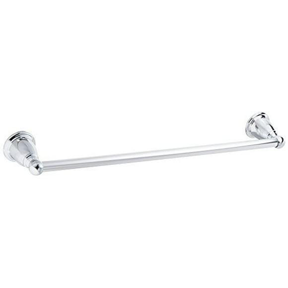 Moen YB2218CH Brantford Collection 18-Inch Single Towel Bar, Chrome