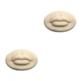 thumbnail image 1 of Scienceny Maquillaje permanente 3D Práctica realista Labio Principiante Piel adhesiva portátil Labios abiertos Suministros de belleza Entrenamiento Blanco 2piezas Scienceny CBP295101, 1 of 6
