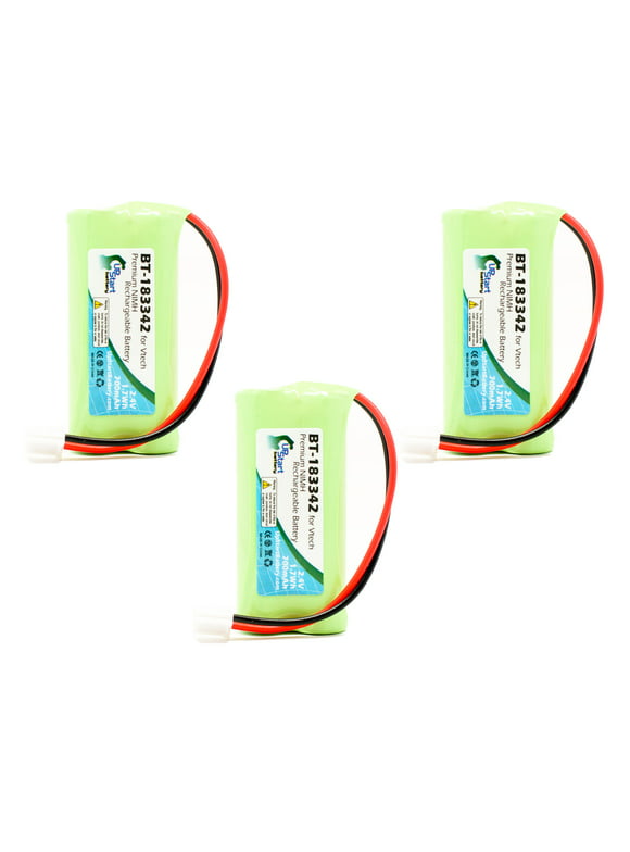 3x Pack - UpStart Battery VTech CS6719-16 Battery - Replacement for VTech Cordless Phone Battery (700mAh, 2.4V, NI-MH)