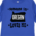 thumbnail image 4 of Inktastic Someone in Oregon Loves Me Boys or Girls Long Sleeve Toddler T-Shirt, 4 of 5
