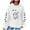 #260-White, variant on Neewe Womens Oversized Hoodies Fleece Sweatshirts Fall Fashion 2025 Pullover Sweaters Winter Clothes
