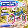 thumbnail image 5 of SUGIFT 20 in. Girl Kids Bike for Girls Ages 5-12 Years, Blue, 5 of 10