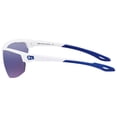 thumbnail image 3 of Under Armour Men's Clutch Wrap Style Fashion Sunglasses W/Case – White Frame/Blue Lens, 3 of 4