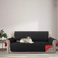 thumbnail image 4 of Slip-Resistant Sofa Cover | 170x270cm Beige Gray Red Furniture Protector | Pet & Child Proof Stretchable Slipcover | Machine Washable Polyester Fabric | 1-Piece Set, 4 of 7