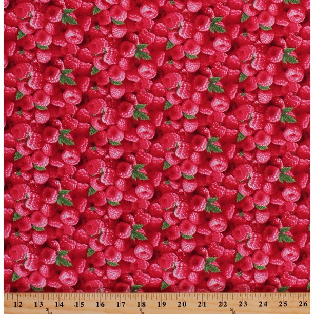 Cotton Raspberries Raspberry Berries Fruit Food Kitchen Culinary Pink