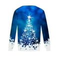 Christmas Tunic Tops for Women Xmas Snowflake Print TShirts Pleated