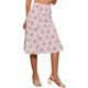 thumbnail image 4 of Faldas Midi Peasant de Mujer INSPIRE CHIC con Cintura Elástica A-Line con Estampado Floral Ditsy en Color Rosa Talla XS, 4 of 6