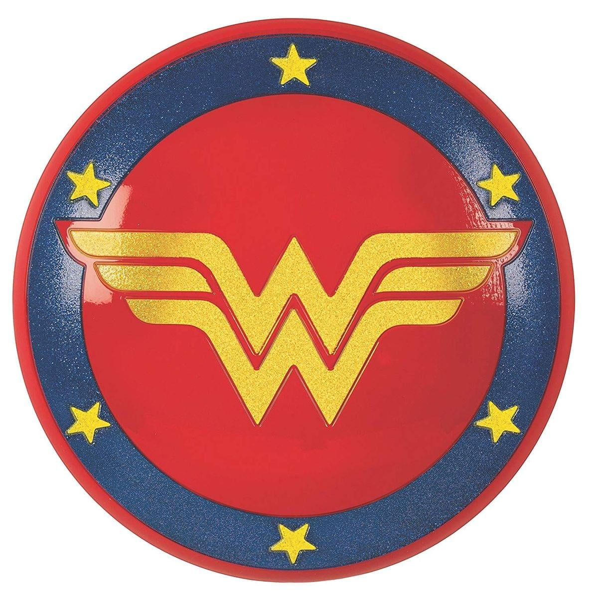 Wonder Woman Girls Superhero Halloween Cape Shield Accessories