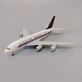 thumbnail image 4 of 1:120 Paper A380 Singapore Airlines Airplane Model Simulation Aircraft Model Aviation Model Aircraft Kits for Collection and Gift (Unassembled Kit ), 4 of 7