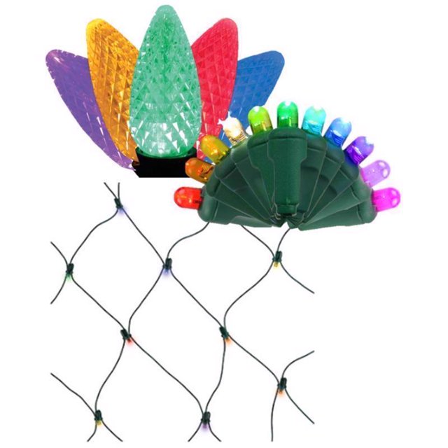 Luces navideñas para celebraciones, LED platino, RGBW, 1,8 m, Smart