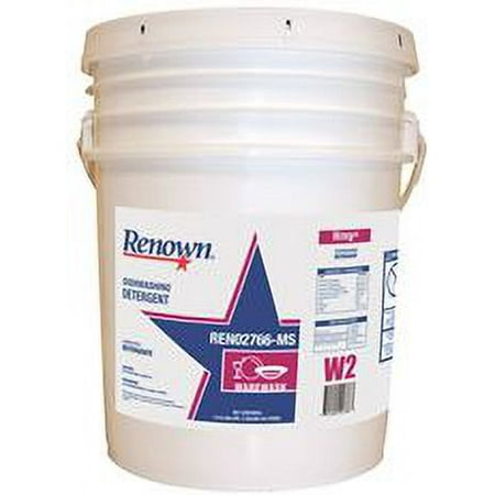 RenownDishwashing Detergent, 5 Gallon, 1 Pail