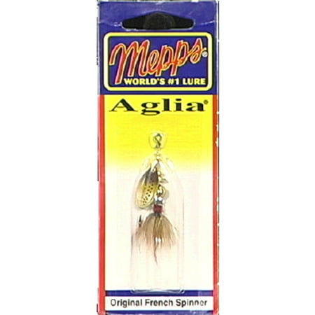 Mepps Dressed Aglia Spinner, 1/12 oz, Brown Trout and