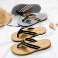 thumbnail image 1 of Chanclas de verano para hombre, versión coreana, sandalias de playa para hombre, sandalias, chanclas cómodas y transpirables, 1 of 2