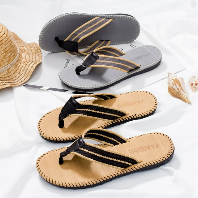 Chanclas de verano para hombre, versión coreana, sandalias de playa para hombre, sandalias, chanclas cómodas y transpirables