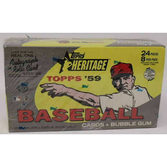 2008 Topps Heritage Baseball Box (Hobby) (24/8)