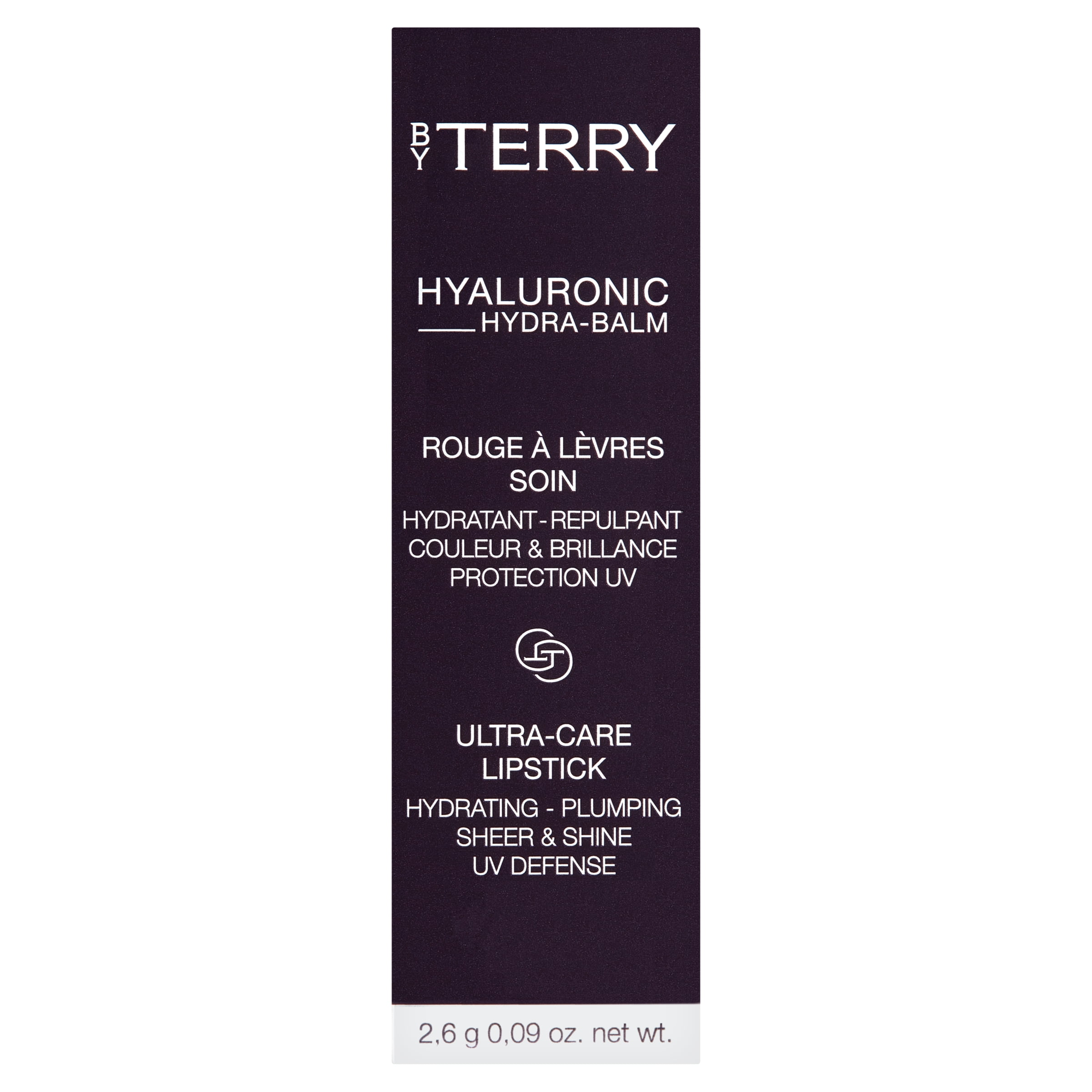 By Terry Hyaluronic Hydra Balm Glossy Lipstick with Hyaluronic Acid, 4 Dare to Bare