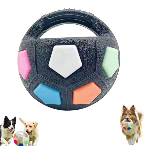 Dog Calming Ball with Handle, Interactive Training Toy for Pet Dogs