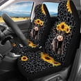thumbnail image 3 of Pzuqiu Car Seat Covers Full Set Car Interior Decor, Compatible with Van Seats Auto Seats, Front and Rear Seat Cover Set Fit for Sedans Trucks Vehicle Decor, 3 of 10
