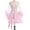 Pink, variant on Fancifize Women Kimono Robe Sexy Sheer Mesh Furry Robe Lingerie Bridal Robes for Women Tulle Robe Bathrobe Nightgown