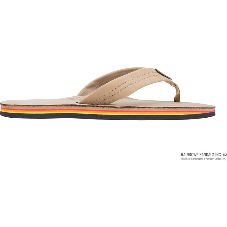 Rainbow Mens Single Layer Premier Leather with Arch Support  display picture 1