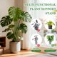 thumbnail image 4 of Soporte para plantas Sanzkic, ajustable, paquete de 5 unidades, para interiores y exteriores, 4 of 9