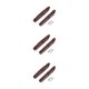 thumbnail image 2 of Eigraketly Pastillas de freno duraderas para bicicleta de carretera de 2 piezas para ruedas de carbono - Goma y disponibles en BRK014 marrón Type1 NO1, 2 of 6
