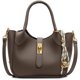 thumbnail image 1 of LHSHIDU Bucket Bags for Women Crossbody Top Handle Bag Elegant Handbag Tote Purse Faux Leather Shoulder Bag with Zipper, 1 of 6
