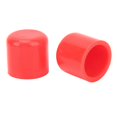 thumbnail image 3 of 5pcs 30mm Silicone Blanking Plugs Flexible Wear Resistant Universal Air Intake Pipe Cover Red, 3 of 4