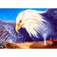thumbnail image 1 of Pintura de diamantes (DE5974) Imagen cuadrada de diamantes de imitación DIY Eagle 5D Mosaico 45x60cm Hugtrwg Para estrenar, 1 of 1