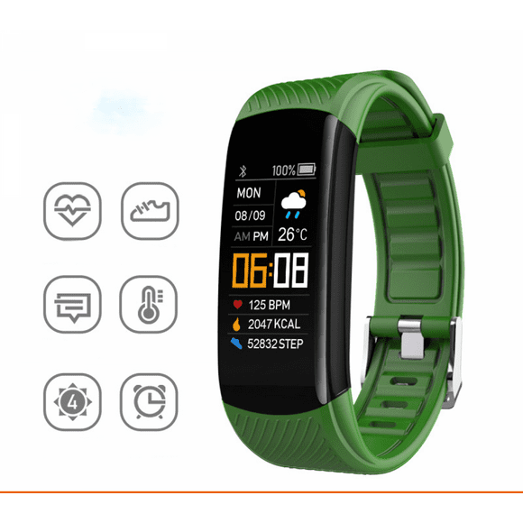 Fitness Tracker Watch with Smart Reminder, Activity Tracker with Heart Rate Tracking, IP67 Waterproof Smart Band for Women Girls Men Girlfriend Boyfriend Kids