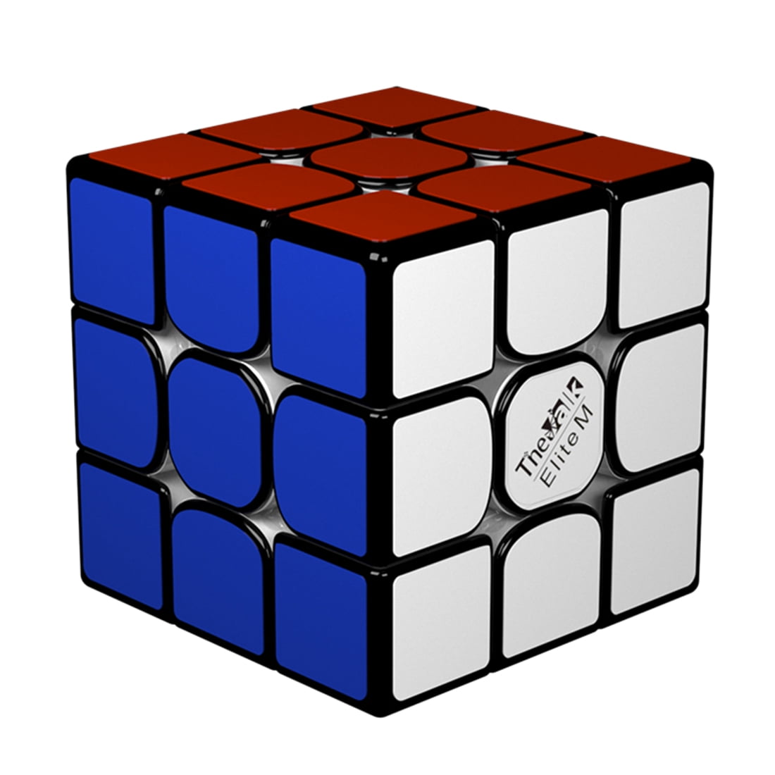 QiYi The Valk3 3x3x3 Speed Magic Cube  Twist Puzzle Intelligence Toys Black